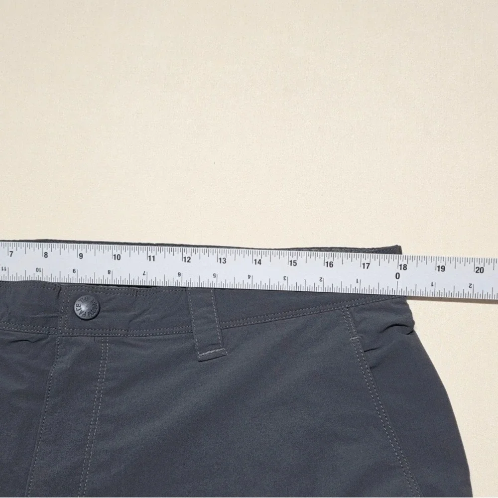 The North Face Men Gray Stretch Hiking Outdoor Shorts Size 38